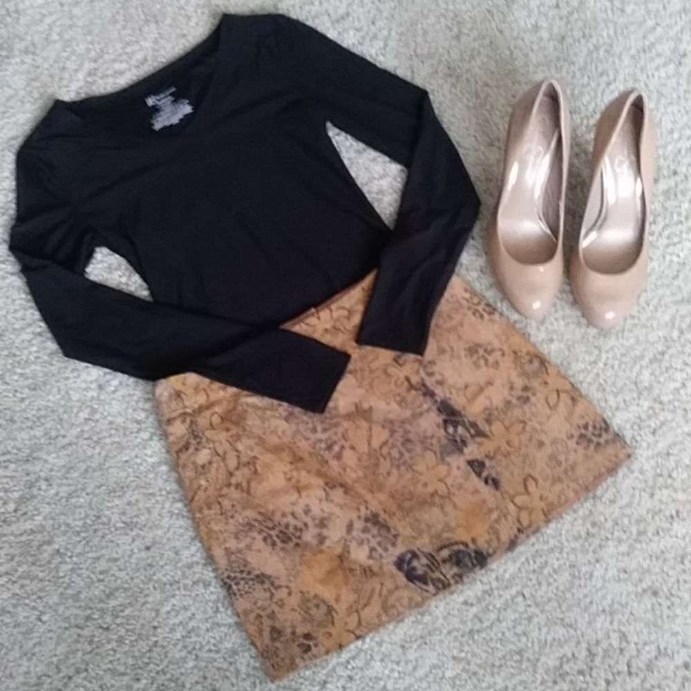 Express Suede Leather Repress Distressed Mini